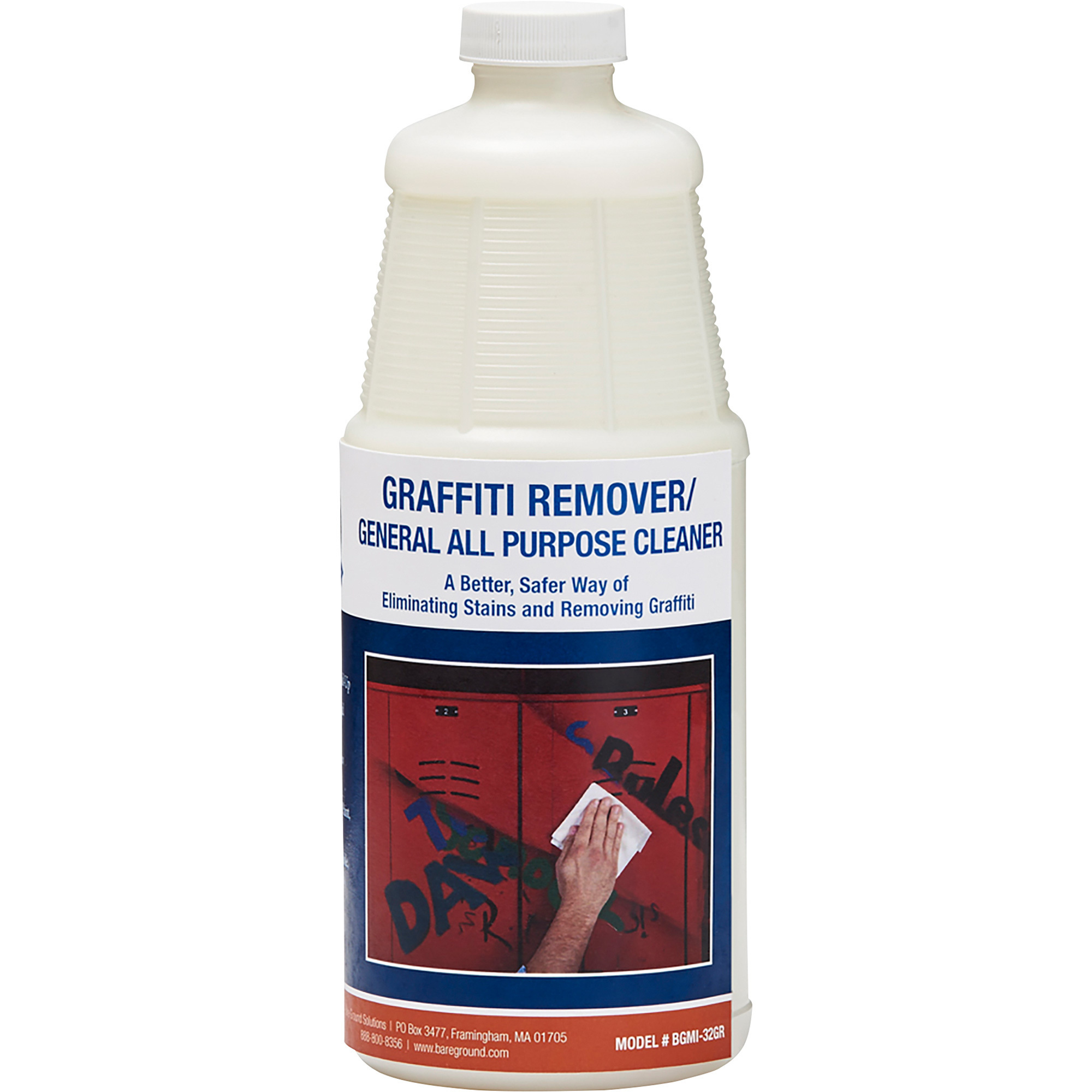 1 Shot 'N Gone Graffiti Remover/Cleaner, 32-Oz. Bottle, Model# BGMI-32GR